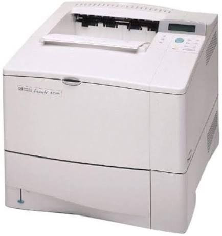 پرینتر لیزری اچ پی مدل LaserJet 4100n شبکهدار مناسب چاپ پرحجم صنعتی استوک
