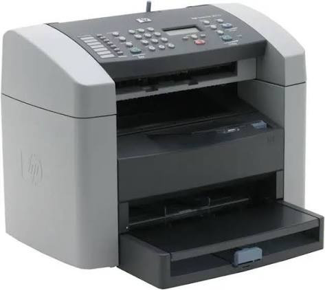 پرینتر چهارکاره لیزری اچ پی مدل LaserJet 3015 با قابلیت چاپ، اسکن، کپی و فکس استوک