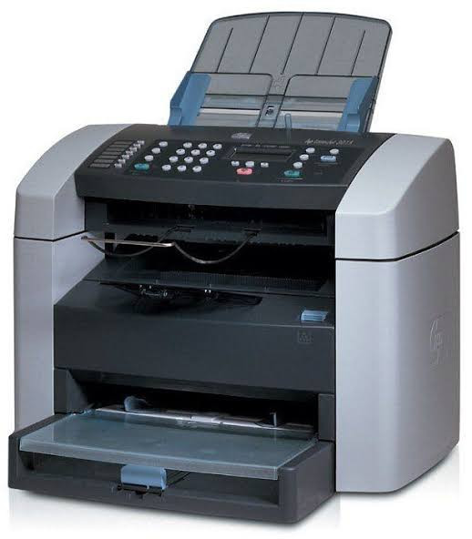 پرینتر چهارکاره لیزری اچ پی مدل LaserJet 3015 با قابلیت چاپ، اسکن، کپی و فکس استوک