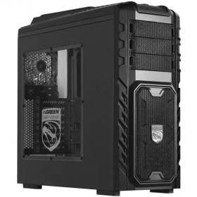 کیس کامپیوتر گرین مدل X3 Plus Viper برج میانی مشکی | بدنه مستحکم خنککاری حرفهای و مدیریت کابل هوشمند استوک