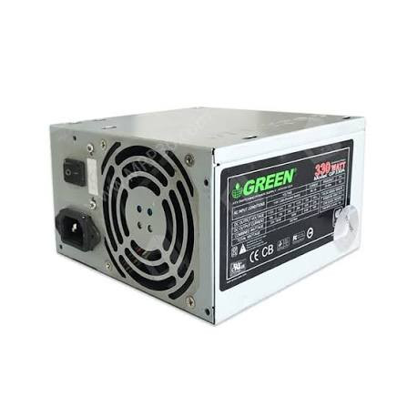 پاور کامپیوتر گرین مدل GP330A ظرفیت ۳۳۰ وات استوک