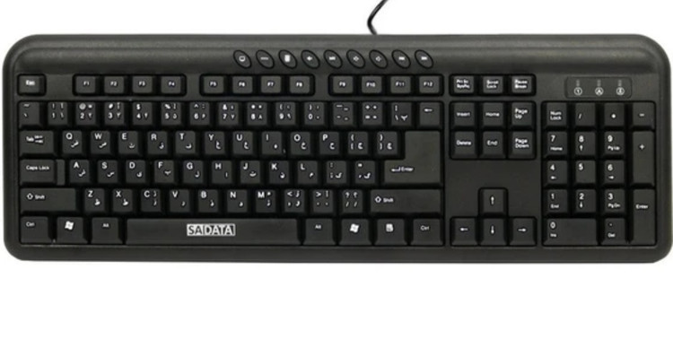 خرید کیبرد سیمدار سادیتا مدل SK-1700 USB استوک