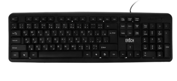 خرید کیبرد سیمی کد K-918 استوک USB استوک