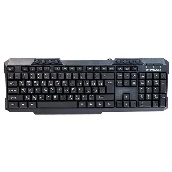 خرید کیبرد سیمدار XP-Product مدل XP-8900B USB مشکی استوک
