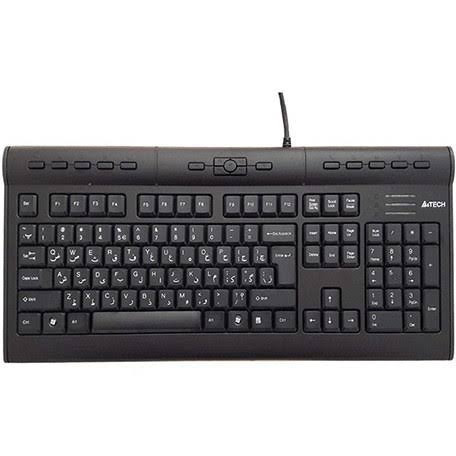 خرید کیبورد سیمی ای فورتک مدل KL-7MUU USB استوک