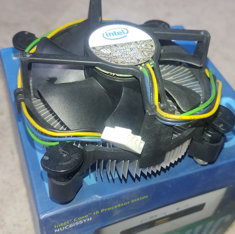 خرید فن و هیت سینک پردازنده اینتل مدل Intel LGA 775 استوک