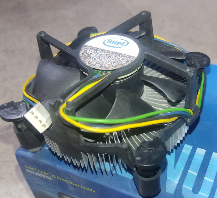 خرید فن و هیت سینک پردازنده اینتل مدل Intel LGA 775 استوک