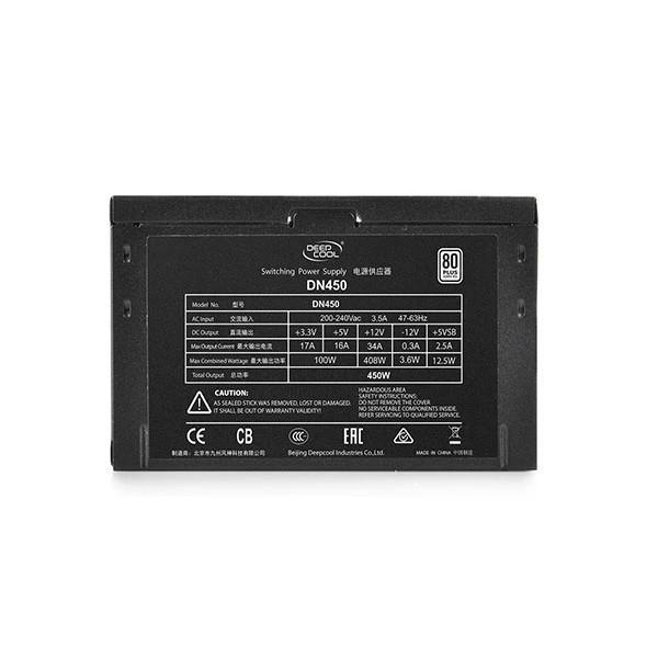 خرید پاور کامپیوتر دیپکول مدل DN450 450 وات استوک
