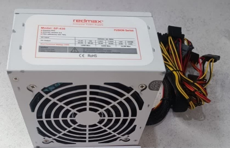 خرید پاور کامپیوتر Redmax مدل ATX-400PNF ۴۰۰ وات استوک