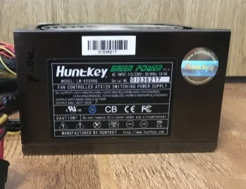 خرید پاور کامپیوتر هانتکی مدل LW-6500HG | منبع تغذیه 450 وات واقعی استوک