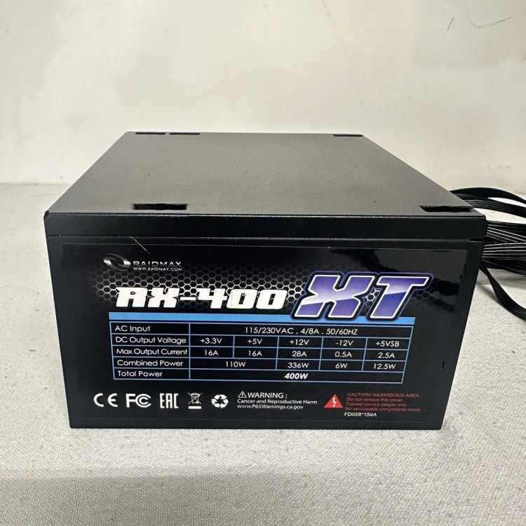 خرید پاور کامپیوتر ریدمکس مدل RX-400AI ۴۰۰ وات استوک