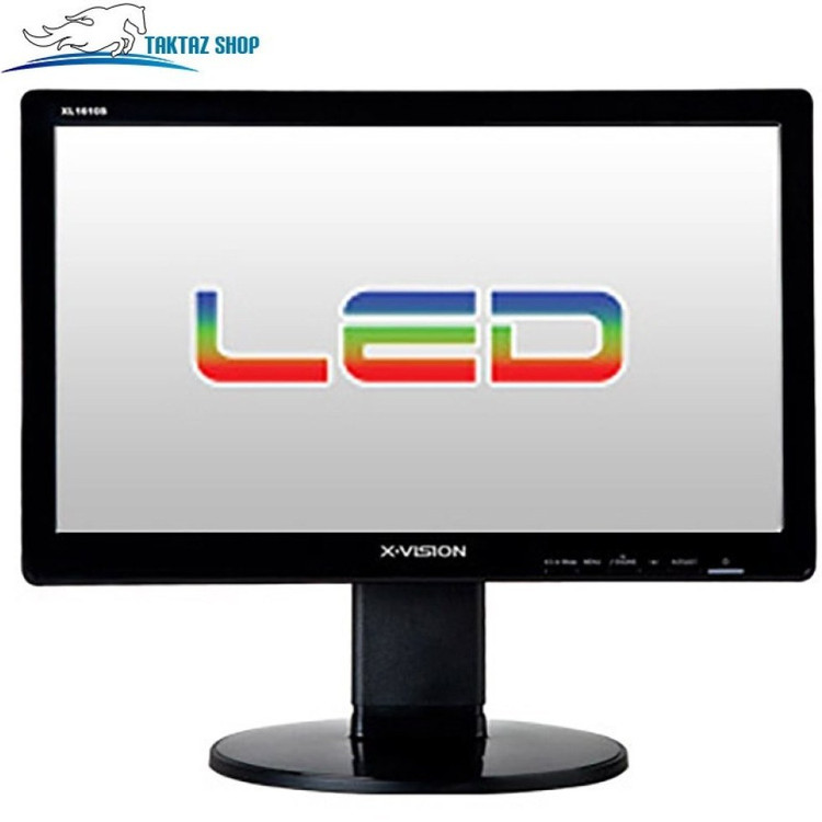 مانیتور ایکس ویژن مدل XL1610S LED سایز 16 اینچ با طراحی کممصرف استوک
