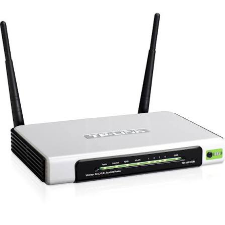 مودم روتر بیسیم تی پی لینک مدل TD-W8960N مجهز به ADSL2+ و وایفای N300 استوک