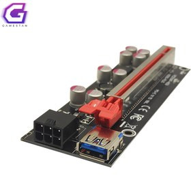 رایزر کارت گرافیک PCE164P-N09 PCIe 1X به 16X USB 3.0 مخصوص توسعه GPU استوک
