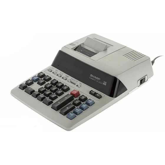 ماشین حساب چاپگر دار Sharp CS-2635A رومیزی حسابداری 12 رقمی استوک