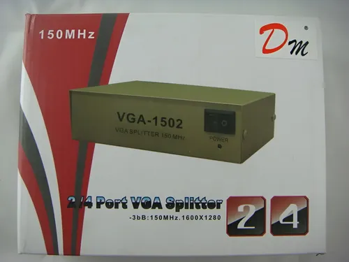 تقسیم‌کننده VGA-1508 هشت پورت مناسب مانیتور، ویدئو وال و تبلیغات دیجیتال استوک
