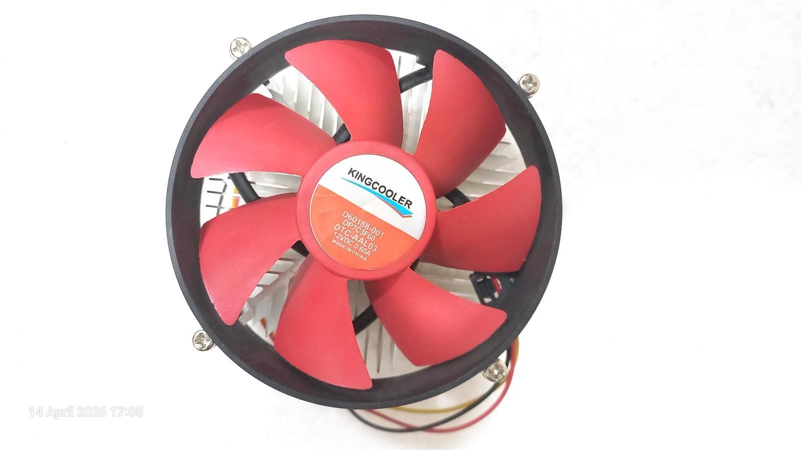 فن و هیت‌سینک پردازنده KINGCOOLER سوکت Intel LGA775 استوک