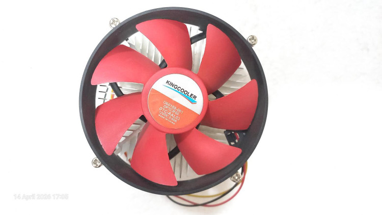 فن و هیتسینک پردازنده KINGCOOLER سوکت Intel LGA775 استوک