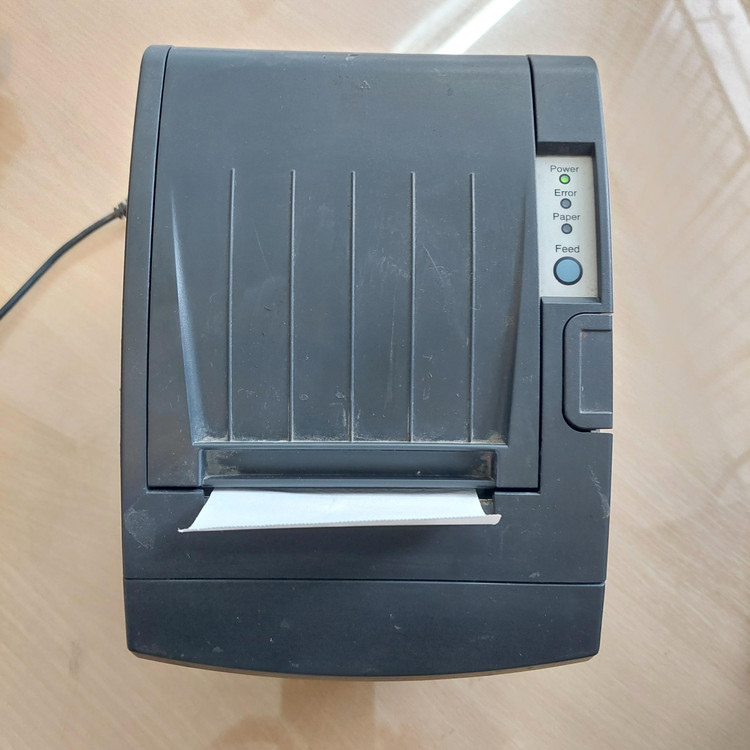 پرینتر حرارتی فیش زن BIXOLON SRP-350Plus USB مناسب فروشگاه و صندوق فروش استوک