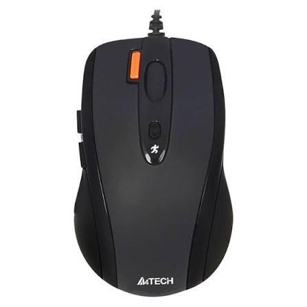 موس سیمی اپتیکال ای فورتک A4Tech N-70FX USB مناسب گیمینگ، کامپیوتر و لپتاپ و گیمنت استوک