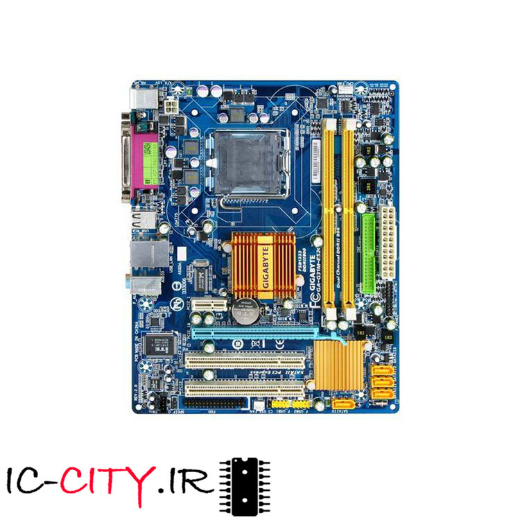 مادربرد Gigabyte GA-G31M-ES2C همراه پردازنده Intel Pentium E5500 و فن اورجینال استوک