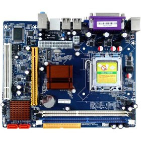 مادربرد ESONIC G41 DDR2 همراه پردازنده Intel Pentium E5500 و فن اورجینال استوک