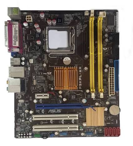مادربرد ASUS P5KPL-AM همراه پردازنده Intel Pentium E5500 و فن اورجینال استوک