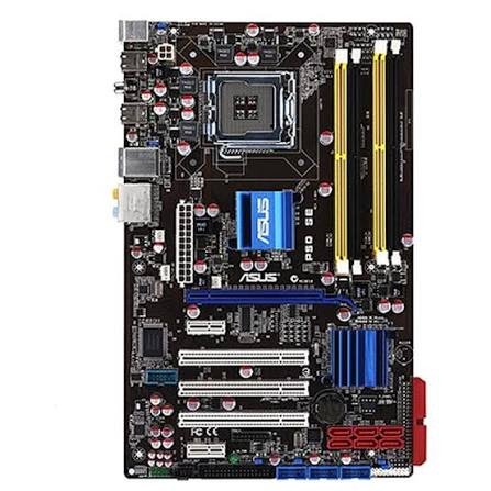 مادربرد ASUS P5Q SE همراه پردازنده Intel Pentium E5500 و فن اورجینال استوک