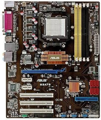 مادربرد ASUS M3A78 DDR2 همراه پردازنده و فن اورجینال استوک
