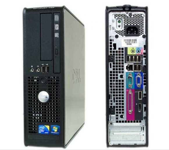 مینی کیس Dell OptiPlex 780 Core 2 Duo E7500 رم 2 گیگ هارد 250 گیگ استوک