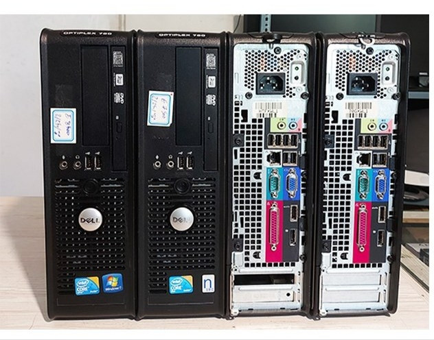 مینی کیس Dell OptiPlex 780 Core 2 Duo E7500 رم 2 گیگ هارد 250 گیگ استوک