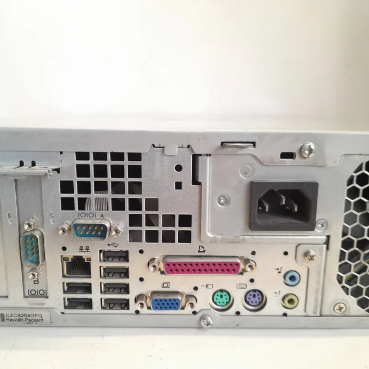 مینی کیس HP Compaq 7800 Elite Core 2 Duo E8400 رم ۴ گیگ هارد 250 گیگ استوک