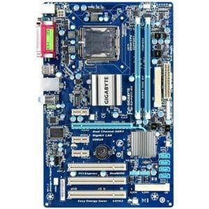 مادربرد Gigabyte GA-P41T-D3 DDR3 همراه پردازنده Intel Pentium E5500 و فن اورجینال استوک