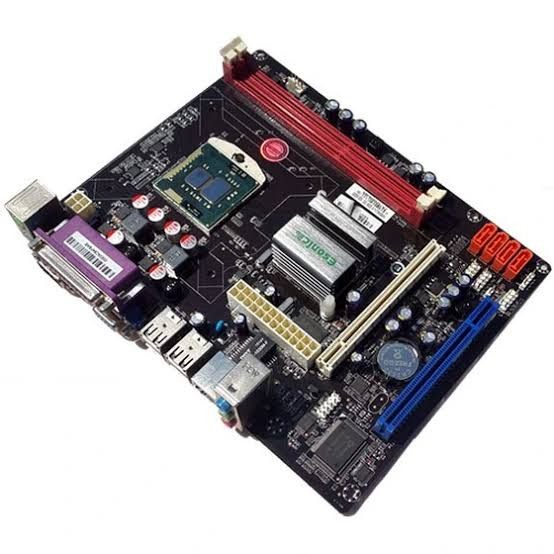 مادربرد ESONIC HM55MAL2 DDR3 همراه پردازنده Intel Core i5 نسل اول و فن اورجینال استوک