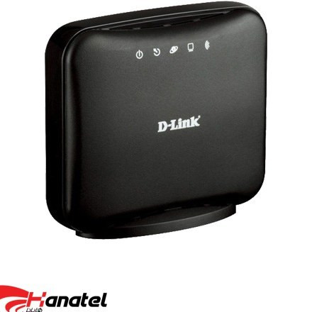 مودم روتر +ADSL2 دیلینک D-Link DSL-2600U استوک | وایفای، 4 پورت LAN، مناسب منزل و محل کار