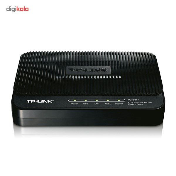 مودم ADSL2+ تی پی لینک TP-Link TD-8817 استوک | مودم تک پورت پرسرعت مناسب اینترنت ADSL