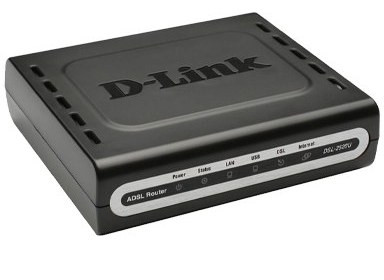 مودم ADSL2+ دی لینک D-Link DSL-2500U استوک | مودم روتر تک پورت مناسب اینترنت ADSL