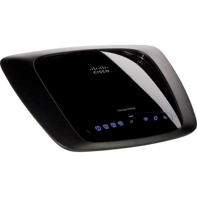 مودم روتر بیسیم Cisco Linksys E1000 استوک | Wireless-N 300Mbps مناسب مصارف خانگی و اداری