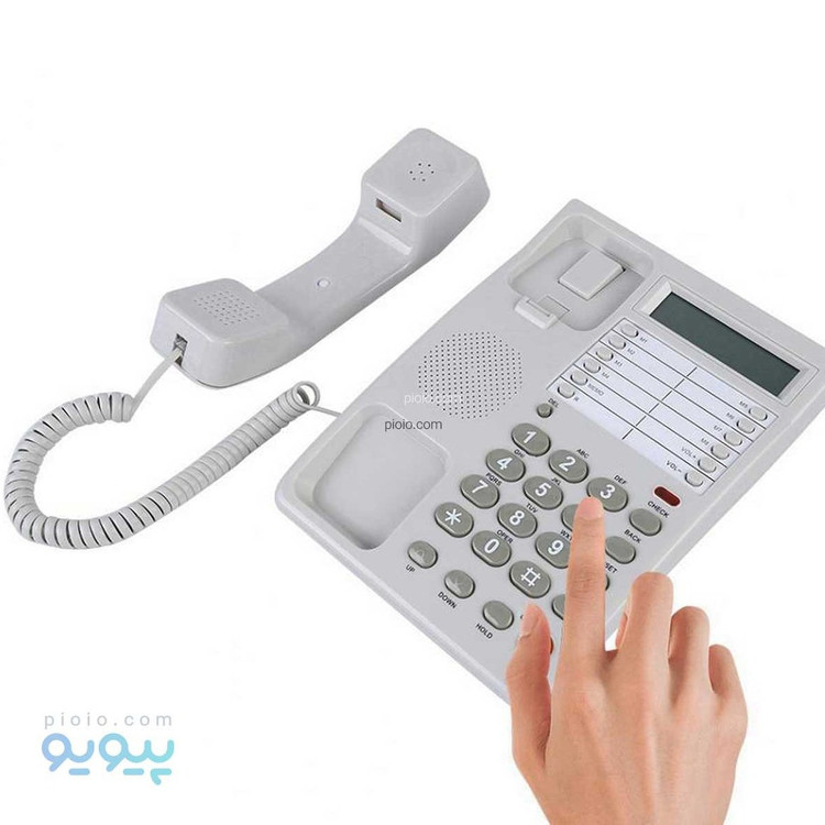 تلفن رومیزی MICROTEL KX-TSC29CID استوک | کالر آیدی، اسپیکر، نمایشگر LCD، حافظه شماره