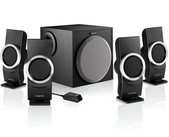 اسپیکر Creative Inspire M4500 استوک | سیستم صوتی 4.1 کاناله مناسب کامپیوتر، فیلم و بازی