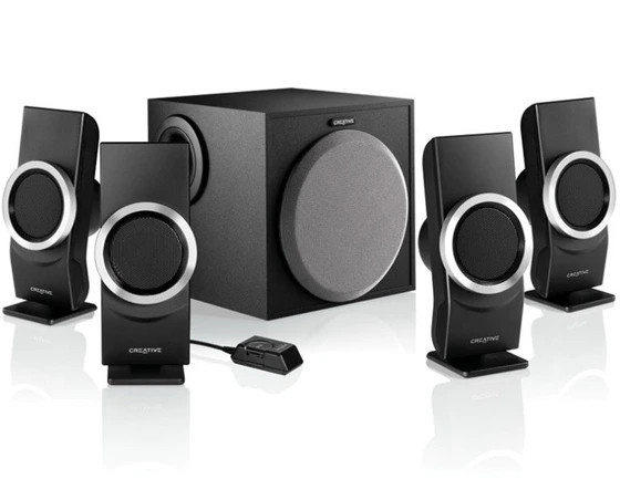 اسپیکر Creative Inspire M4500 استوک | سیستم صوتی 4.1 کاناله مناسب کامپیوتر، فیلم و بازی