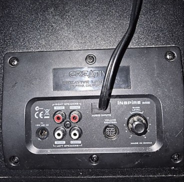 اسپیکر Creative Inspire M4500 استوک | سیستم صوتی 4.1 کاناله مناسب کامپیوتر، فیلم و بازی