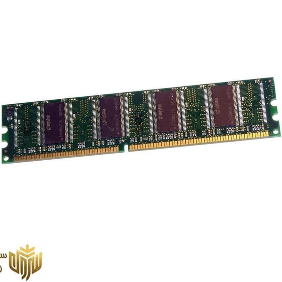رم کامپیوتر Kingston DDR1 400MHz ظرفیت 1GB استوک | مناسب ارتقاء سیستمهای Pentium 4 و Athlon قدیمی