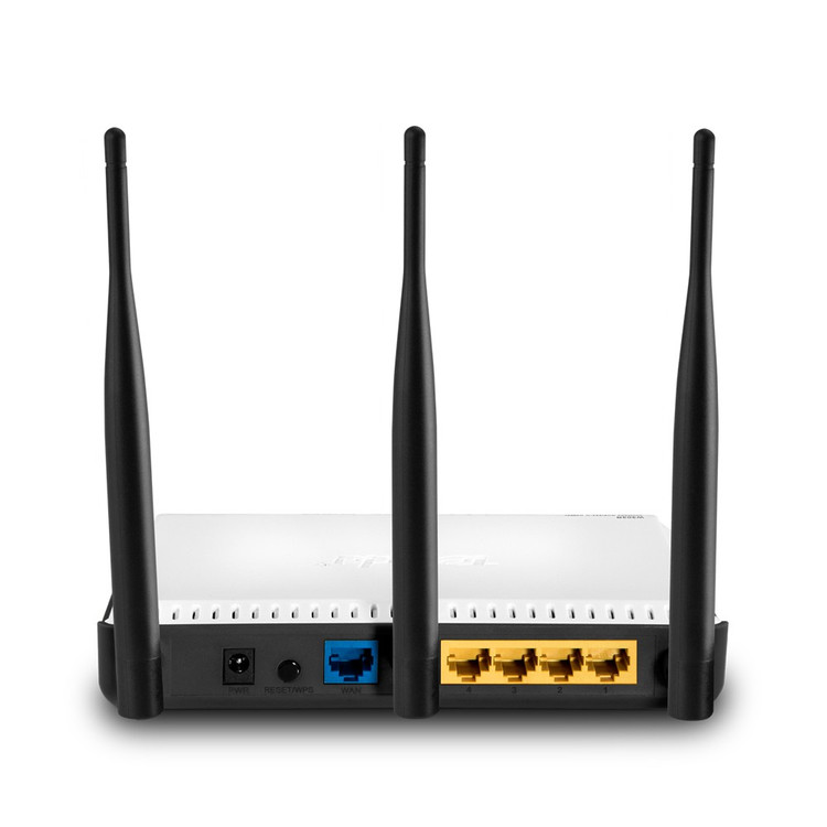 روتر بیسیم N300 تندا مدل W303R؛ پوشش وسیع با ۳ آنتن ۵dBi و ۴ پورت LAN برای اتصال کابلی