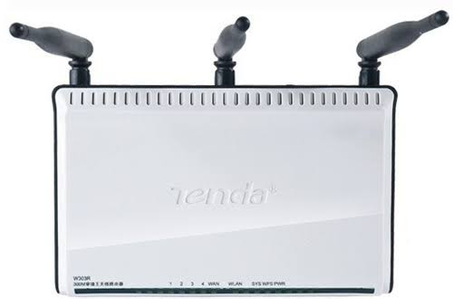 روتر بیسیم N300 تندا مدل W303R؛ پوشش وسیع با ۳ آنتن ۵dBi و ۴ پورت LAN برای اتصال کابلی