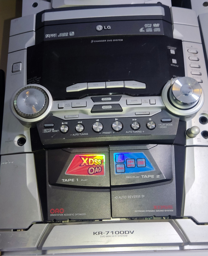 ضبط صوت LG KR-7100DV به همراه ۴ اسپیکر مناسب منزل و پخش موسیقی تست کامل مهلت تست ۷ روزه سلامت ۱۰۰٪ | آران پی سی