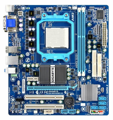 مادربرد ddr3 GIGABYTE GA-MA74GMT با CPU AMD Athlon II X2 260 مناسب کامپیوتر خانگی و اداری تست کامل مهلت تست ۷ روزه سلامت ۱۰۰٪ | آران پی سی