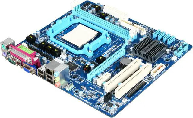 مادربرد DDR3 GIGABYTE GA-M68MT-D3 با CPU AMD Athlon II X2 260 مناسب سیستم اداری و خانگی تست کامل مهلت تست ۷ روزه سلامت ۱۰۰٪ | آران پی سی