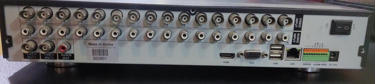 دستگاه DVR آیووا AIWA شانزده کانال HDMI LAN USB استوک | ۱۰۰٪ سلامت و ۷ روز مهلت تست | آران پی سی