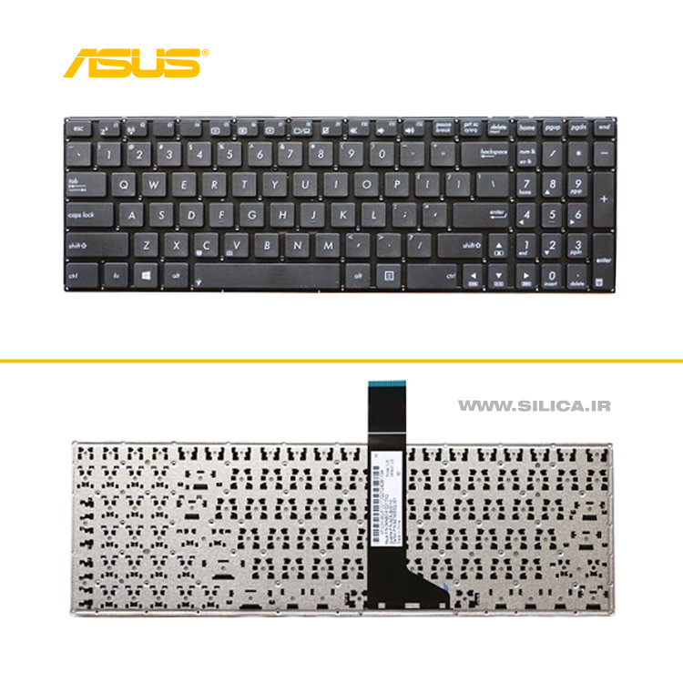 کیبورد لپ تاپ ایسوس ASUS X550 استوک با حروف فارسی و انگلیسی۱۰۰٪ سلامت فیزیکی و فنی کالا | آران پی سی